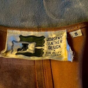 Vintage 50’s Pink all leather Wrap around dress